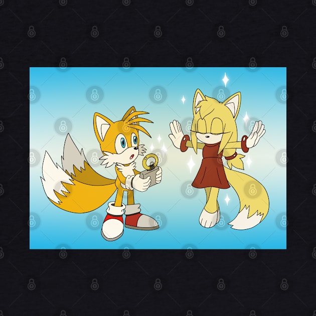 Tails x Zooey by Firestorm Fox